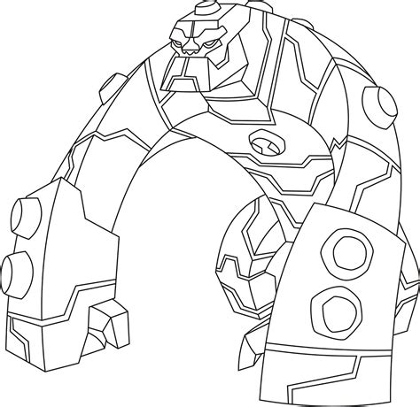 Ben 10 Desenho Para Pintar