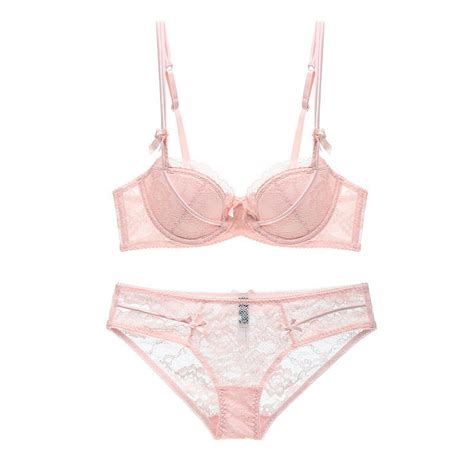 HHH Wind Embroidery Comfortable Deep V Push up Sexy Underwear Thin