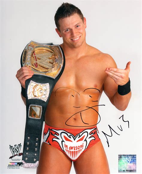 The Miz WWE Signed Photofile Photo – RetroWrestling.com