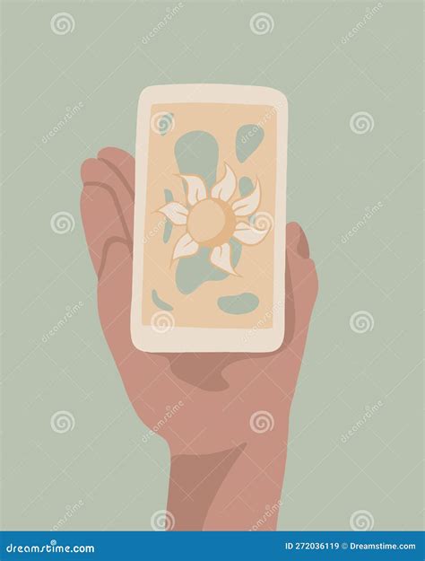 Vector Isolated Illustration of Tarot Card. Stock Vector - Illustration ...