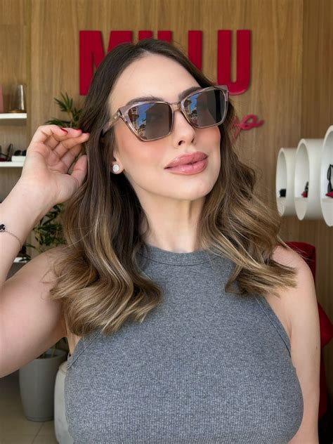 Armação de Óculos de Grau Clipon 2 em 1 Victória Nude Degradê | Óculos 