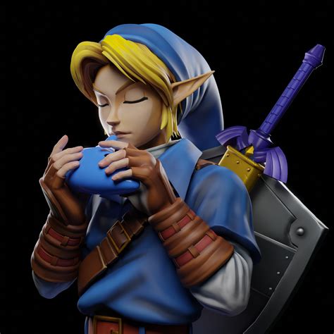 Adult Link From Ocarina Of Time 3d Warehouse