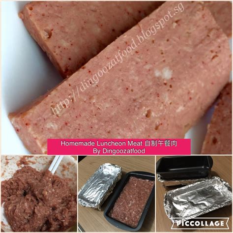 Miki's Food Archives : Homemade Luncheon Meat 自制午餐肉