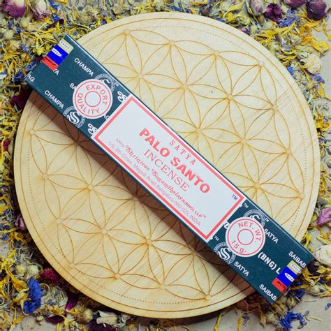 Satya Palo Santo Incense Box – Sea Garden Crystals