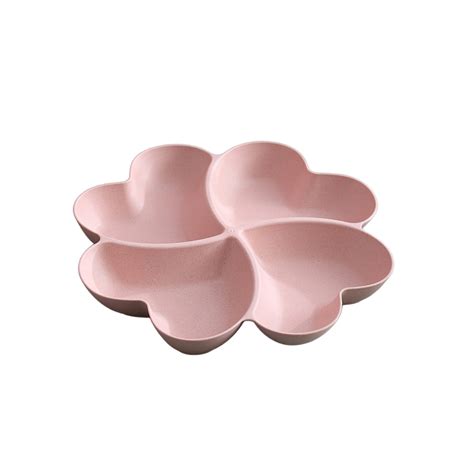 DAMAI Divided Serving Tray, Appetizer Sectioned Platter, Dessert