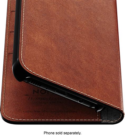 Best Buy: Nomad Case for Samsung Galaxy S8+ Brown FOLIO-S8PLUS-BROWN