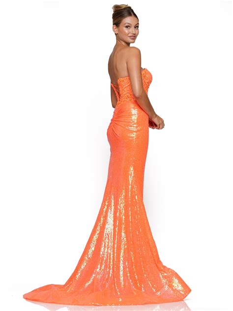 strapless sequin dresses 10