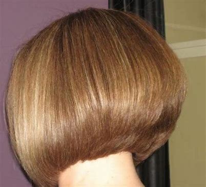 Image result for Short Stacked Bob Haircut Back View | Graduated bob ...