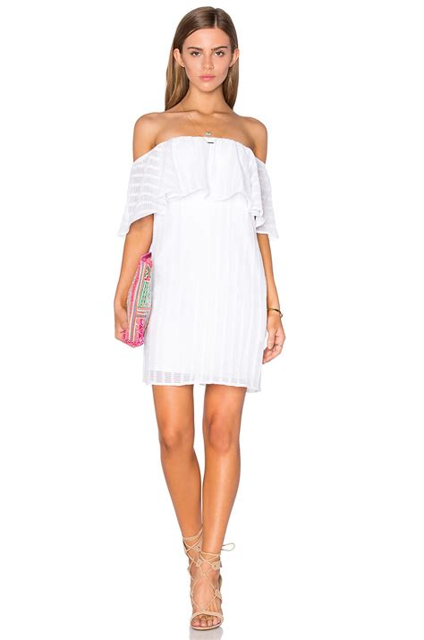 Lucy Paris Sharon Dress in White | REVOLVE