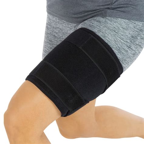 Buy Vive Thigh Brace - Hamstring Quad Wrap - Adjustable Compression