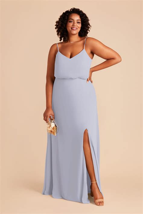 Winter Blue Bridesmaid Dresses