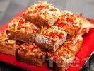 Принцеси - печени филийки с яйце и сирене на фурна