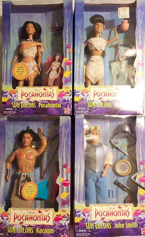 Disney's Pocahontas Sun Colors Doll Collection, Pocahontas, John Smith