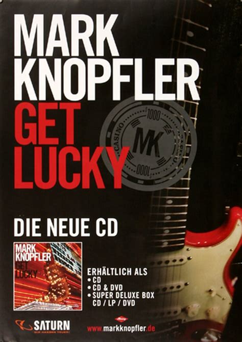 Mark Knopfler - Get Lucky CD, 2009 - Konzertplakat, 55,00