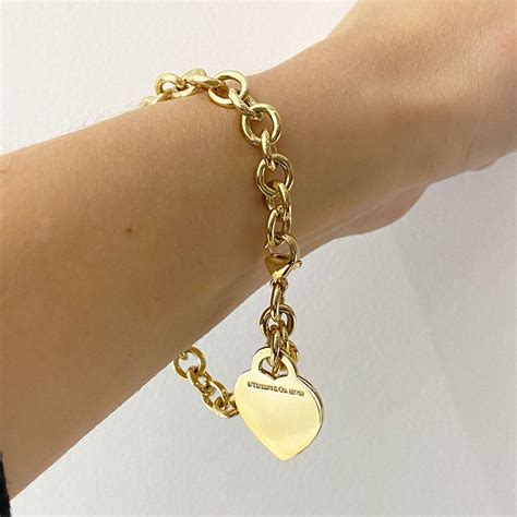 Tiffany Gold Charm Bracelet