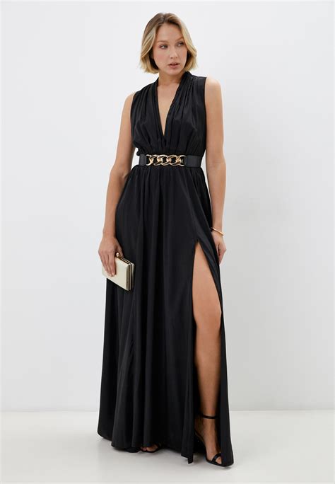 Платье Rich & Naked Kelly Maxi Dress, цвет: черный, MP002XW09W5K