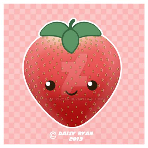 kawaii strawberry  daisyryan  deviantart