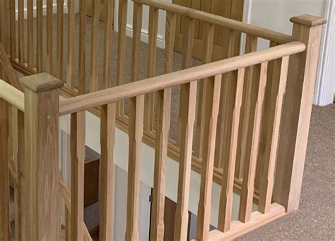 famous solid oak handrail  stair designs