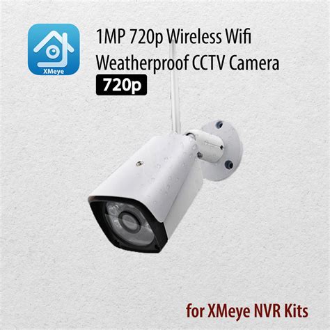 XMeye Wireless Wifi Weatherproof IR CCTV Camera - 1MP 720p/2MP 1080p ...