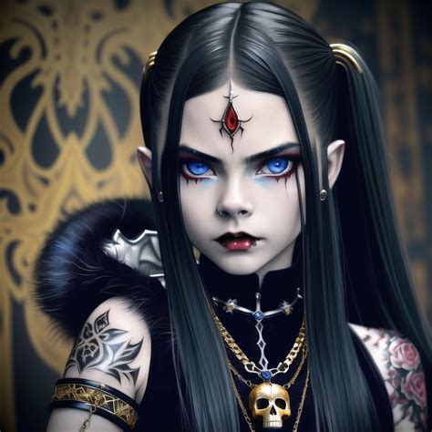 Vampire girl portrait dark fantasy (31) by PunkerLazar on DeviantArt