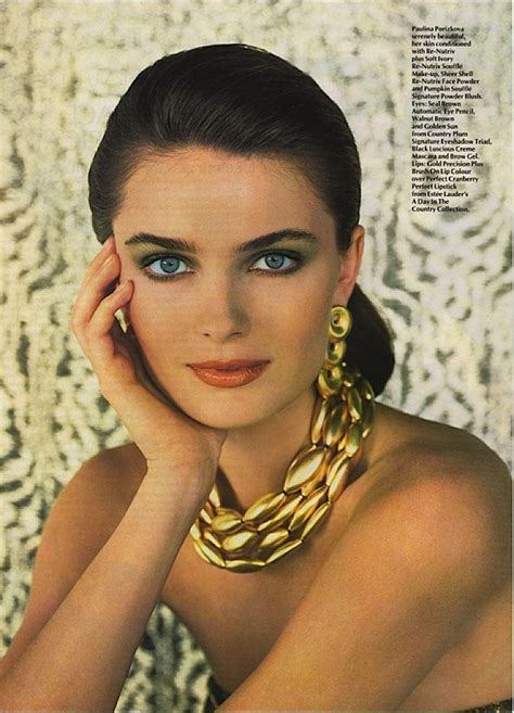 Paulina Porizkova Paulina Porizkova Model Original