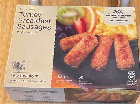 Fully Cooked Turkey Breakfast Sausages Nutrition Facts - Eat This Much