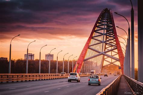 Бугринский мост в Новосибирске – локация для фото