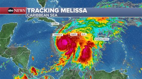 Now a Category 3 storm, Hurricane Melissa expected to continue