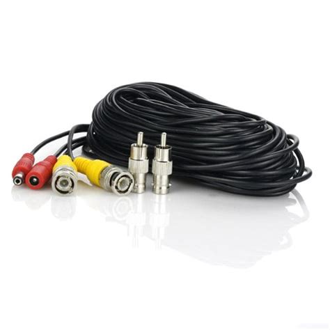 SainSonic 66 Feet 20M Digital Video Power Security Camera Cable for ...