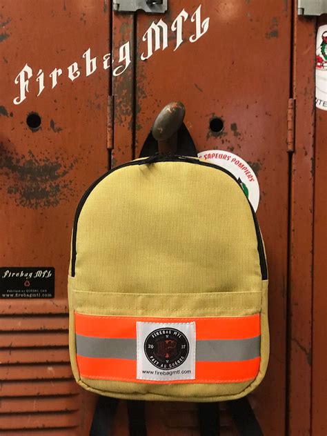 mini firebag orange montreal firebagmtl