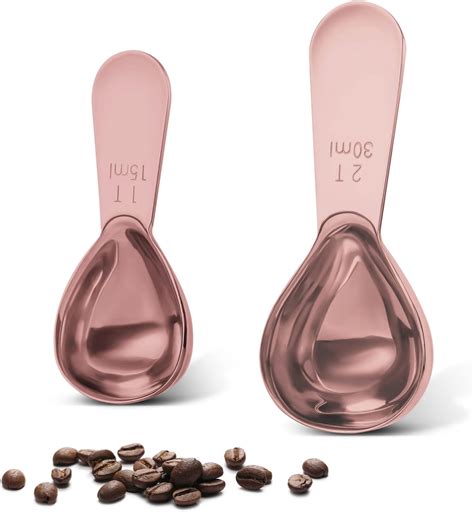 Amazon.com: 3 Pcs 15ml Tablespoon Coffee Scoop Stainless Steel Coffee