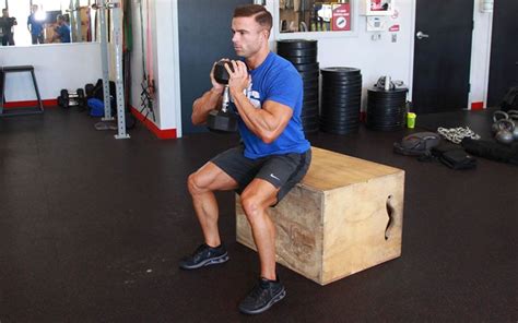 box squat dumbbell    box squats correctly  safely video