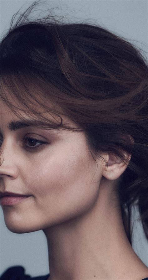 1082x2042 Resolution Beautiful Jenna Coleman Face 1082x2042 Resolution