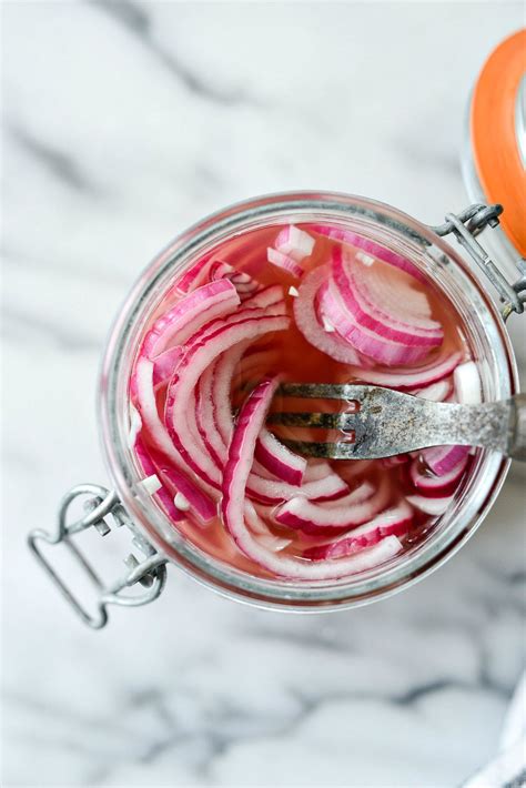 easy pickled red onions 5