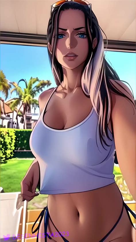 ArtStation - Nico Robin AI Animation One Piece