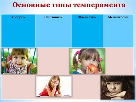 Темперамент. Основные типы темперамента - online presentation