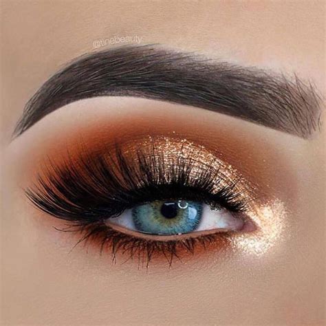 Gold Eye Makeup