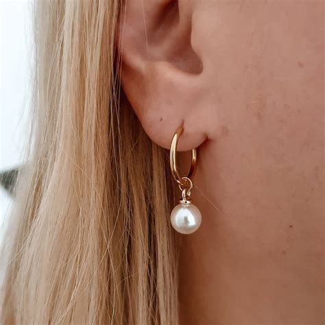 pearl earrings