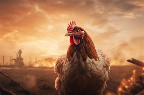Premium AI Image | farm animal photography