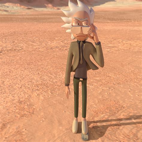 Rick Sanchez [ Rick & Morty ] by Druk CG | Download free STL model