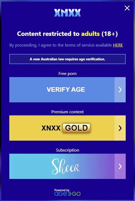 xnxx  age verification  australia