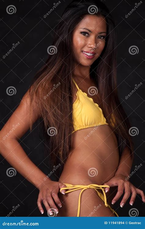 Attractive Young Asian Pacific Islander Woman Stock Photo - Image of ...