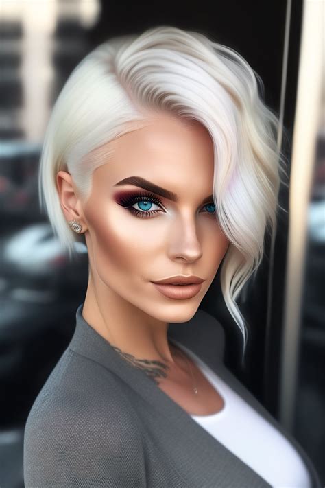 Lexica - Thinspo platinum blonde hair