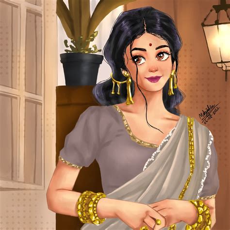 ArtStation - Saudamini from Barrister Babu drama