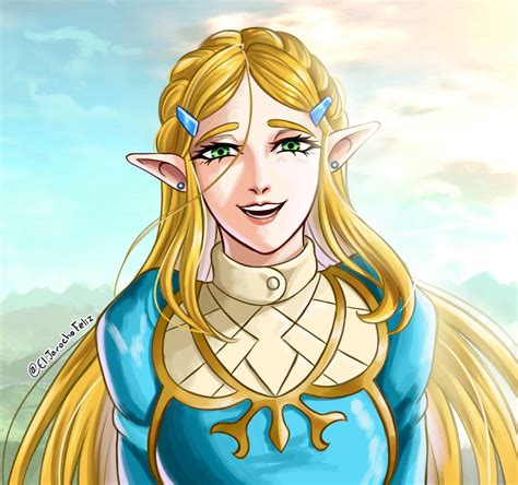Athletic Girl :: LoZ ero :: Female muscle art :: Zelda :: Urbosa