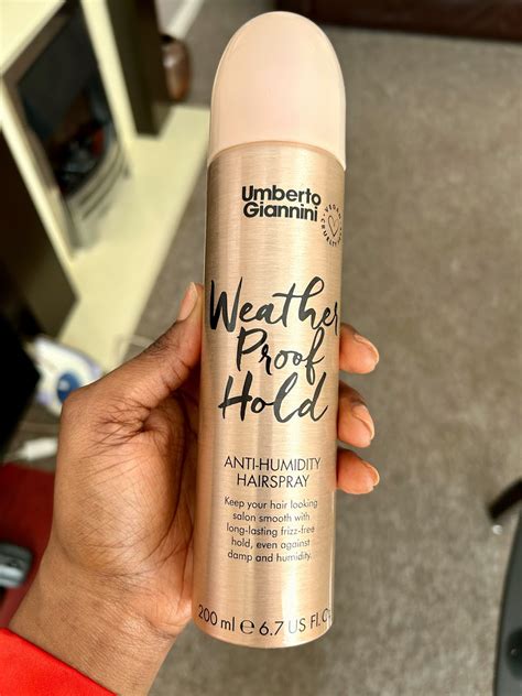 Umberto Giannini WeatherProof Finish Anti-Humidity Hairspray Review ...