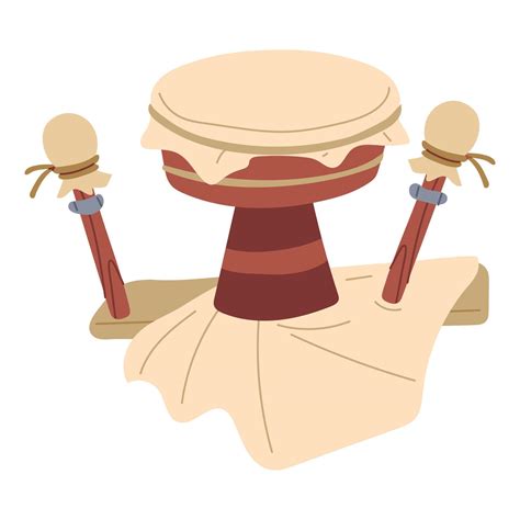 Vintage drums are made of genuine animal leather on the shelf, like a