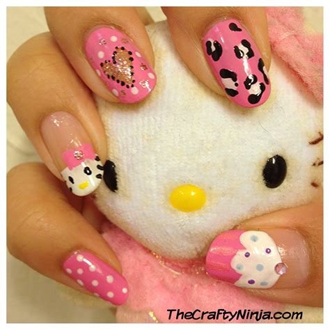 Ugly Hello Kitty Nails at Susan Tucker blog