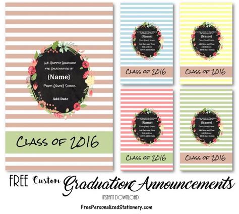 graduation announcements