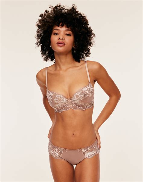 Chelsi Medium Beige Unlined Demi, 30A-32D | Adore Me